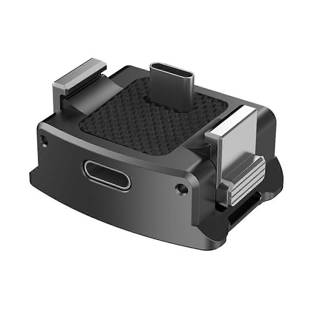 Charging Base for 3 Camera 1/4 Mount Adapter Connector Fixed Holder Quick Release Accessory
