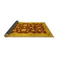 thumbnail image 2 of Ahgly Company Indoor Rectangle Abstract Yellow Modern Area Rugs, 3' x 5', 2 of 4