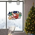 thumbnail image 4 of TanSiDing 2pcs Santa Claus Broken Window Sticker - Easy Peel & Stick Holiday Wall Decal for Festive Home Decor, Living Room & Office Christmas Transformation, 4 of 5
