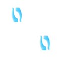 thumbnail image 1 of Qarigey Gafas Ear Grip Anteojos antideslizantes Temple Tips 1 par Equipo de belleza elástico para niños Adultos Azul claro Azul claro 2piezas, 1 of 6