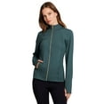 thumbnail image 5 of RBX Active Women's Ultra Lightweight Super Soft Mock Neck Active Running Jacket with Pockets, Thumbholes, 5 of 5