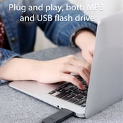 Portable MP3 Player, Store 1500 Music, Support Up to 64GB, Lossless Sound Quality for Students Running Travel - Black