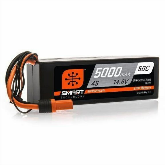 Spektrum 2200mAh 4S 14.8V 100C Smart LiPo Battery; IC3 SPMX22004S100