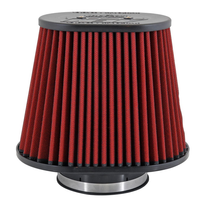Height; 9.156 in x 7.5 in Airaid 720-243 Universal Clamp-On Air Filter: Oval Tapered; 6 in 152 mm Flange ID; 8 in 162 mm x98 mm Base; 6.375 in x 3.875 in 233 mm x 191 mm 203 mm Top AIR-720-243 