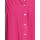 thumbnail image 5 of INSPIRAR CHIC Blusas de Manga Rizada Texturizadas con Botones para Mujeres L Rosa Fucsia, 5 of 6