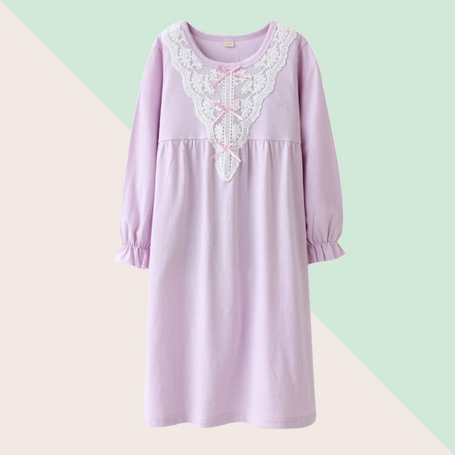 Ensemble de Pyjama pour Filles pour Enfants Intérieur Printemps Été Coupe Ample Col Rond Pyjama Confortable de la Catégorie Pyjamas et Peignoirs pour Filles