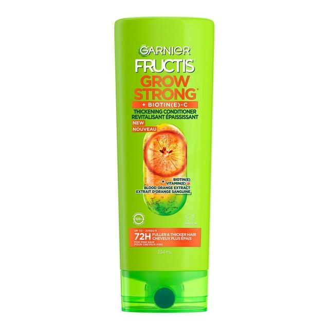 Garnier Fructis Grow Strong Thickening Conditioner for Fine Hair, with Vitamin C