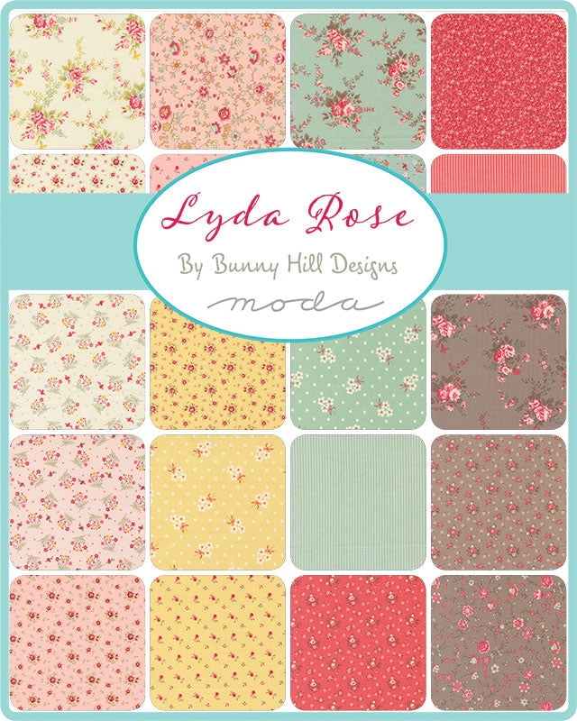 Moda - Lyda Rose Jelly Roll by Bunny Hill Designs 40 pcs