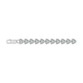 thumbnail image 2 of 1 Carat Diamond Triangle Shaped Link Bracelet in 925 Sterling Silver (7.5 Inch), 2 of 3