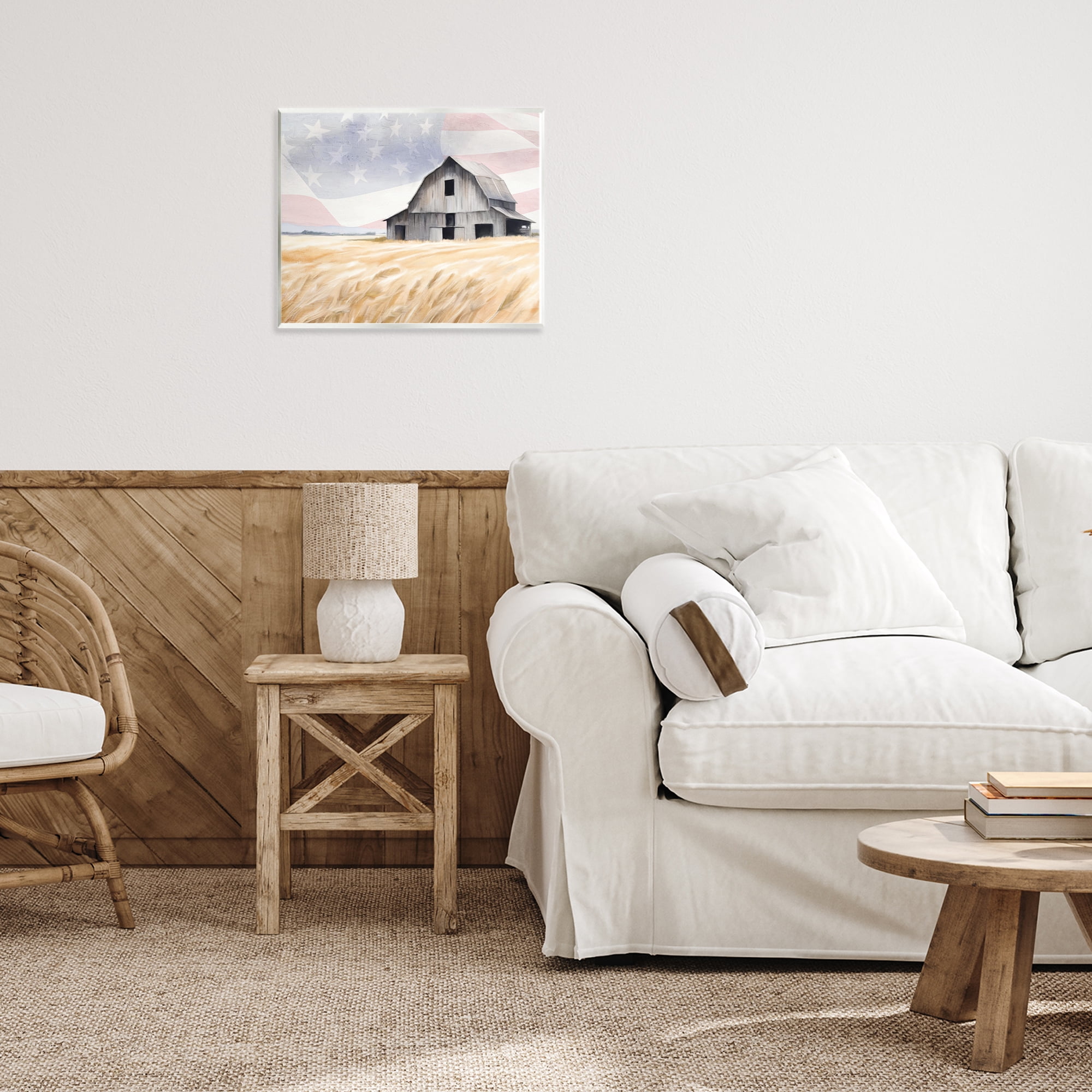 Stupell Industries Amber Waves of Farmland Wall Plaque Art, design by Kim Allen