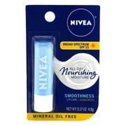 Nivea Lip Care Smoothness Spf#15 0.17 Ounce (Pack of 6)