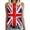 2-Blue, variant on Women's British Flag Print Tank Tops Summer Sleeveless Backless Spaghetti Strap Slim Fit Camisole Casual Stretchy Tight Retro British Style Cami for Music Festivals Parties 2-Blue M