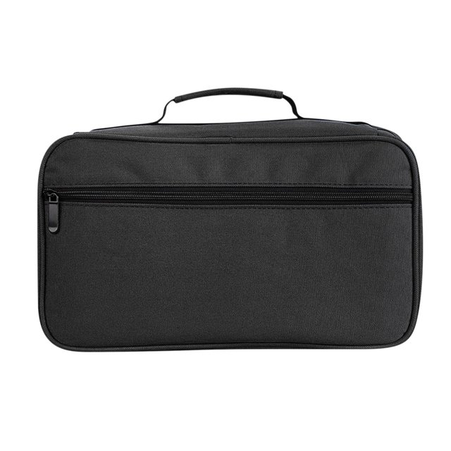 Estuche organizador para marcadores Quinlirra con 60 ranuras, estuche grande para 60 marcadores, bolsa de gran capacidad para guardar marcadores, estuche para bolígrafos, estuche para lápices con asa
