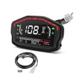 thumbnail image 1 of Motorcycle Digital Dash Digital Panel Universal LED LCD Speedometer Odometer 1,2,4 Cylinders, 1 of 5