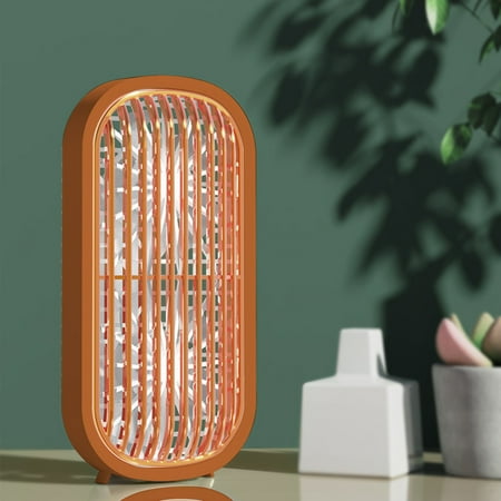 

Home Kitchen Lighting Ceiling Fan Tower Handheld Fan Head Fan Quiet And Large Wind Volume Portable Handheld Fan Desk Fan Folding Fan USB Dual Orange