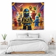 thumbnail image 5 of Ninjago Tapestry Luxury Wall Hanging Tapestries Decor Gift For Bedroom Living Room Dormitory Aisle Mural Blanket, 5 of 8