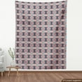 thumbnail image 4 of Ambesonne Geometric Fabric by the Yard Upholstery, Colorful Lines Pattern, 1 Yard, Multicolor, 4 of 5