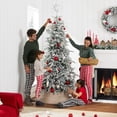 thumbnail image 3 of Árbol de Navidad Best Choice Products iluminado Aspen de 4,5 pies, 3 of 9