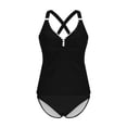 thumbnail image 6 of Fewfanhot Swim Suits for Women 2026 2 Piece Tummy Control Bathing Suit V Neck Tankini Top with High Waisted Bottom, 6 of 7