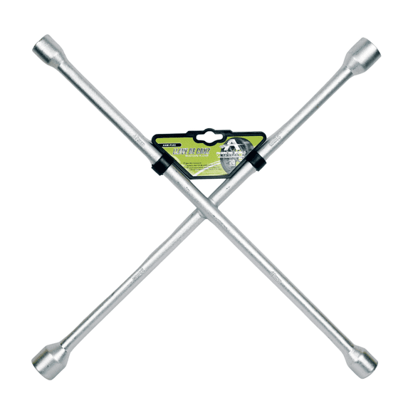 Llave De Cruz 20 Universal Cromada Llanta Auto/camioneta plateado