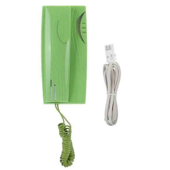 Mini Home Telephone Wired Phone Desk Wall Mounted Corded Telephone for Home Office Hotel