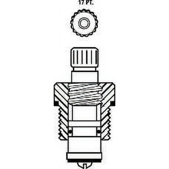 PROPLUS FAUCET STEM COLD FOR STREAMWAY 17 PT per 10 Each