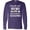 Purple, variant on Inktastic Only the Best Moms Get Promoted to Grandma Long Sleeve T-Shirt