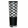 thumbnail image 1 of 1 Lampe de Table Légère en Noir et Argent, 1 of 1