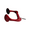 Red, variant on Adjustable Freediving Nose Clip Sliding Lock Mechanism Nose Plug with Silicone Grip for Surfing Swim Comfortable Fit