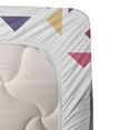 thumbnail image 3 of Ambesonne Vintage Fitted & Top Sheet Set with Shams, Bike over Color Mosaic, Multicolor, 3 of 4