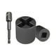 thumbnail image 1 of Adaptador universal del zócalo del gato para el convertidor resistente del zócalo del taladro de mano para la herramienta fácil del cambio del neumático del acero del gato del coche de la tijera, 1 of 8