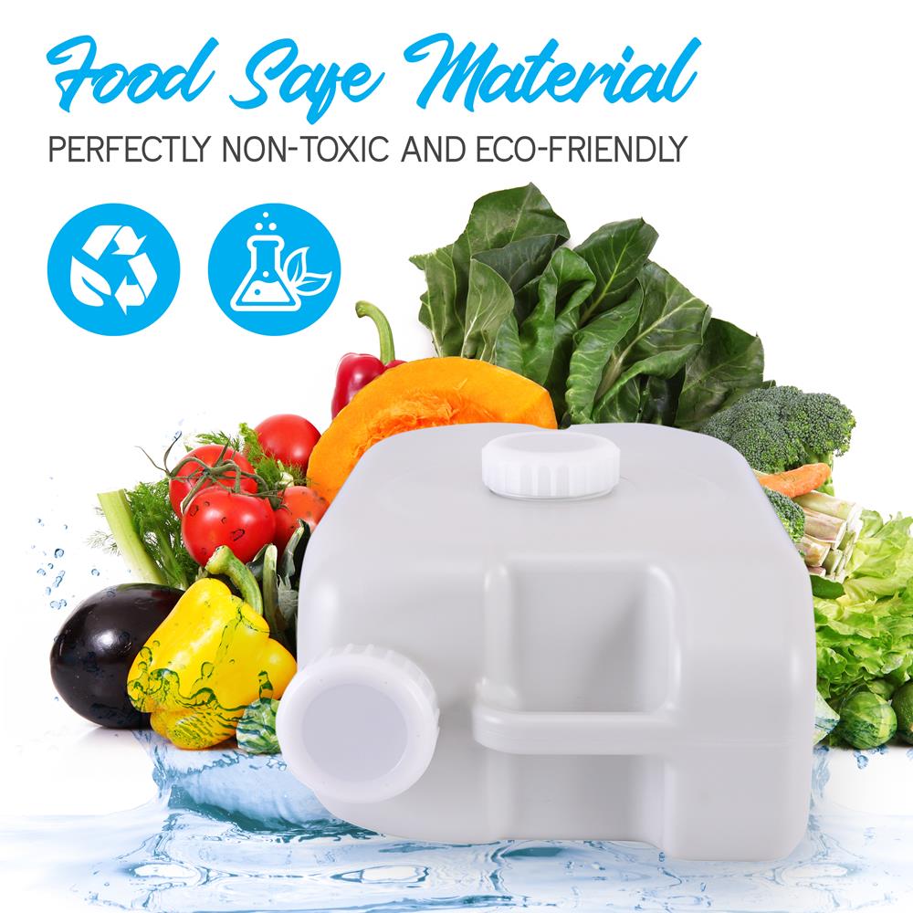 SereneLife 24L Compact Portable Water Tank - Non-toxic Water Container Reservoir W/ Carry Handle