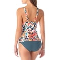 thumbnail image 2 of Anne Cole - Twist Front Underwire Tankini Swim Top, 2 of 3