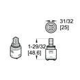 thumbnail image 4 of Pfister 974-0740 Faucet Valve Cartridge, 4 of 7