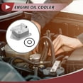 thumbnail image 2 of Enfriador de aceite de motor No.255605LJ004 Enfriador de aceite de transmisión con sellos de O-ring para Honda Civic 2016-2017 Aleación de aluminio 1 Pc, 2 of 7