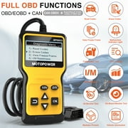 MOTOPOWER Car OBD2 Code Reader OBD2 Scanner Engine Fault Code Reader Car Diagnostic Scan Tool