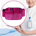 thumbnail image 6 of Nurse Fanny Pack, Multi Compartment Pocket Nursing Organizer Belt Bag, Apron Hip Bag Utility Waist Pack for Bandages Supplies Rose Red, 6 of 10