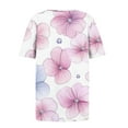 thumbnail image 5 of Pohista Womens Casual Tops 2025 Women's T-Shirts Graphic Tees Vintage Retro Loose Women Blouses for Seniors Short Sleeve Shirts for Women Flowy my orders, 5 of 5