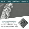 thumbnail image 4 of Stretch Office Chair Covers Large, 1 Piece Computer Office Chair Covers Printed Rotating Chair Slipcovers Soft Spandex with Zipper Desk Chair Covers, 4 of 9