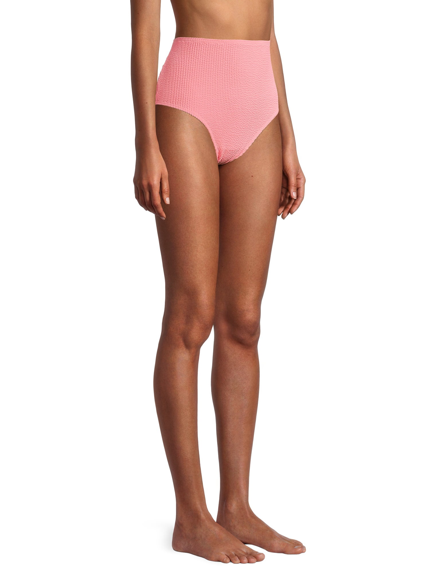 IT'S NOW COOL String Bikini Bottom Crinkle Pink INC040 - Free Shipping at  Largo Drive