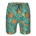 thumbnail image 4 of Naloa Fall Forest Squirrel Men's Beach Shorts, Surfing shorts, Swim trunks, Quick Dry Swim Trunks for Surfing Beach Fun - Large, 4 of 9