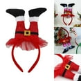 thumbnail image 2 of 6PCS LED Christmas Santa Leg Headband for Christmas Party Decor Unique Designs Hair Band Headdress, 2 of 8