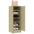 thumbnail image 4 of Shoe Cabinet Sonoma Oak 32x35x92 cm Engineered Wood, 4 of 10