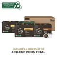 thumbnail image 2 of Peet,S Coffee Gifts, Dark, Medium, And Light Roast Keurig Coffee Pods Variety Pack - Luminosa Breakfast Blend, Café Domingo, Organic Alma De La Tierra, House Blend, 40 Count (4 Boxes Of 10 K-Cup, 2 of 3