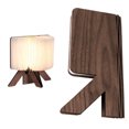 thumbnail image 2 of Lampe de Livre Pliante en Bois, Lampe de Livre LED en Forme de R, Lampe de Table Rechargeable USB, Lampe de Chevet, Lampe de Livre Belles Lampes Décoratives pour Enfants Parents Décoration Maison, 2 of 9