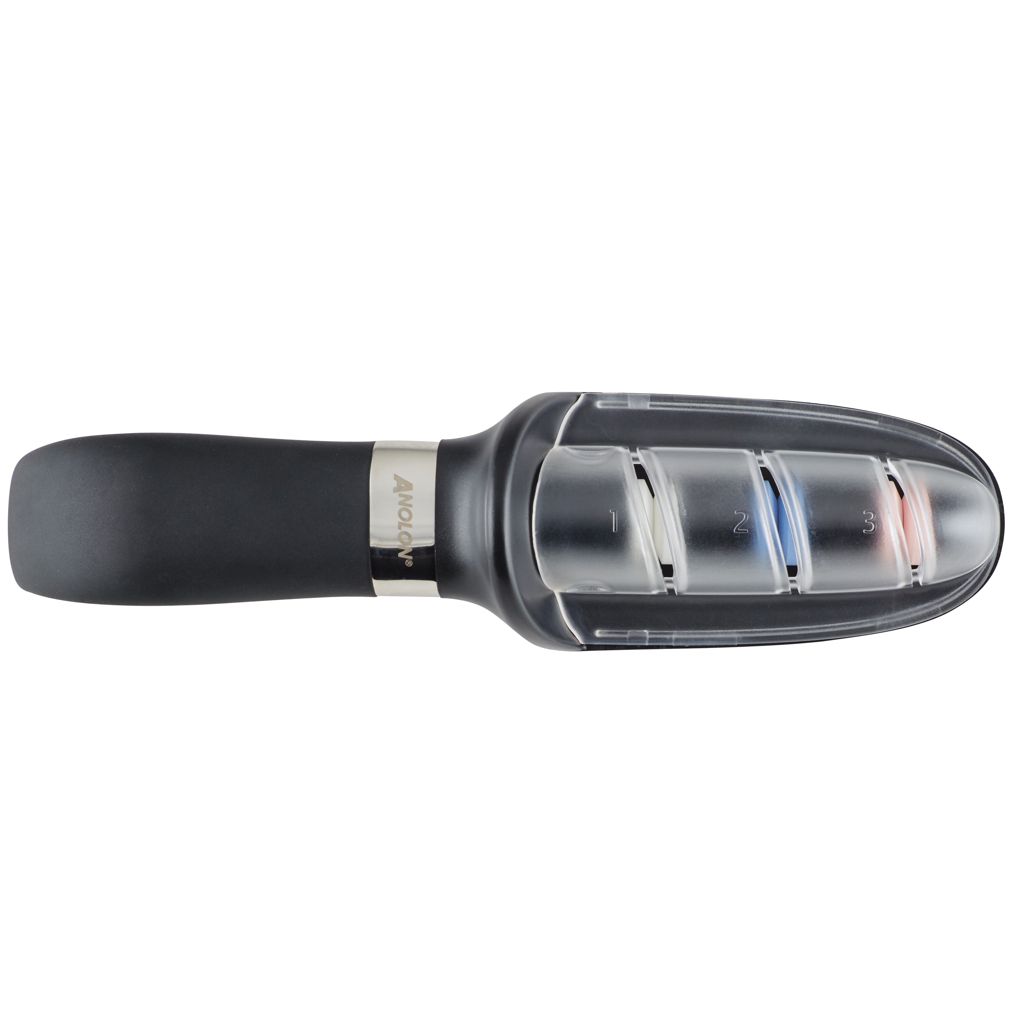 Anolon AlwaysSharp Universal Knife Sharpener, Black