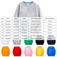 thumbnail image 4 of Ulanda Girls Long Sleeve T Shirts Toddler Kids Basic Crew Neck Tees Cotton Layering Tops (Green, 6-7 Years), 4 of 9