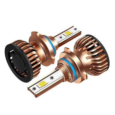 

Megawheels LED Headlight Bulbs | 2PCS LED Headlights High and Low Beams | 3570 Chips LED Headlight Conversion Kit with Super Brightness Easy Installation