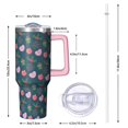 thumbnail image 2 of 40oz Christmas Tree Tumbler with Lid Straw Stainless Steel Insulated Cup Holiday Coffee Water Bottle Gifts, 2 of 4