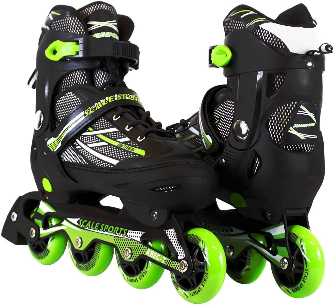 Details about   NEW Adjustable Inline Skates Roller Blades Adult Size 8-10.5 Breathable a e 50 